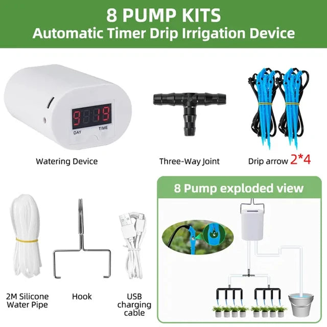 Flowers Sprinkler Automatic Watering Pump For Garden Care by eprolo