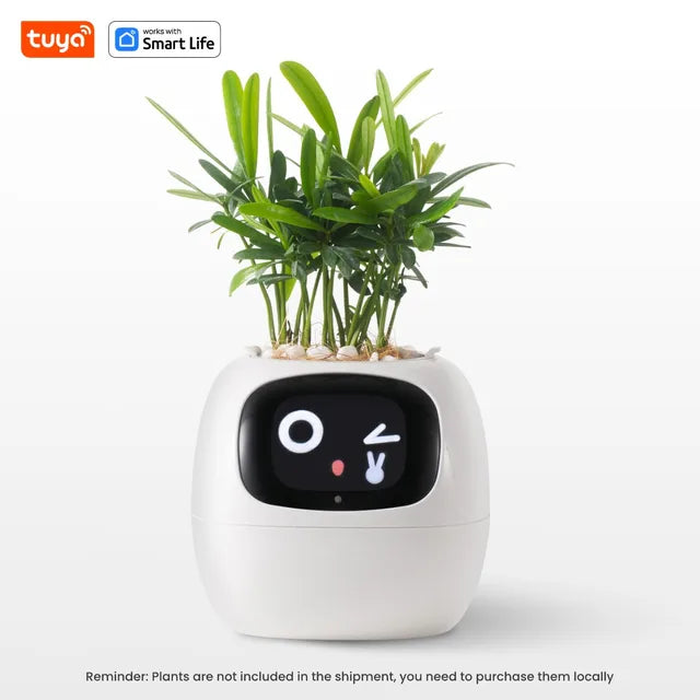 AI Smart Planter With 7 Sensors For Smart Plant Care by eprolo