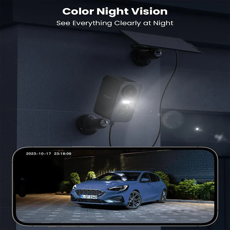 Outdoor Security Camera With Wide Coverage And Night Vision by eprolo