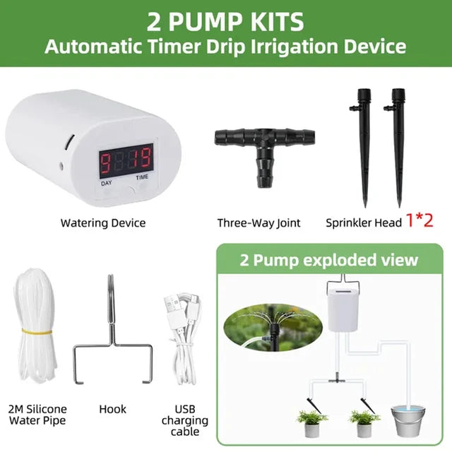 Flowers Sprinkler Automatic Watering Pump For Garden Care by eprolo