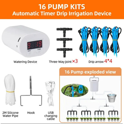 Flowers Sprinkler Automatic Watering Pump For Garden Care by eprolo