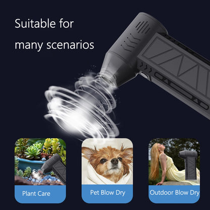 Mini Turbo Jet Fan With Light Portable Personal Cooler by eprolo