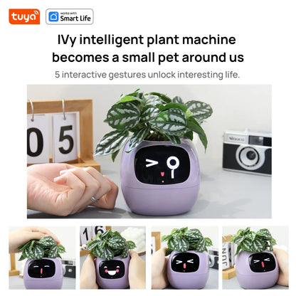 AI Smart Planter With 7 Sensors For Smart Plant Care by eprolo