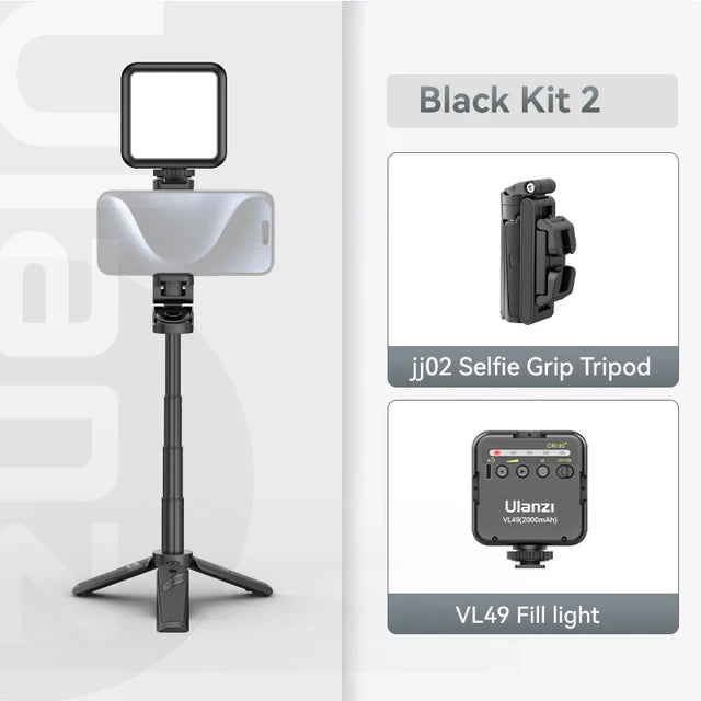 Ulanzi JJ02 Selfie Stick With Extendable Tripod Handle by eprolo