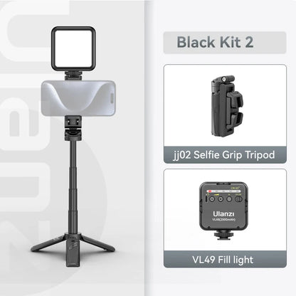 Ulanzi JJ02 Selfie Stick With Extendable Tripod Handle by eprolo