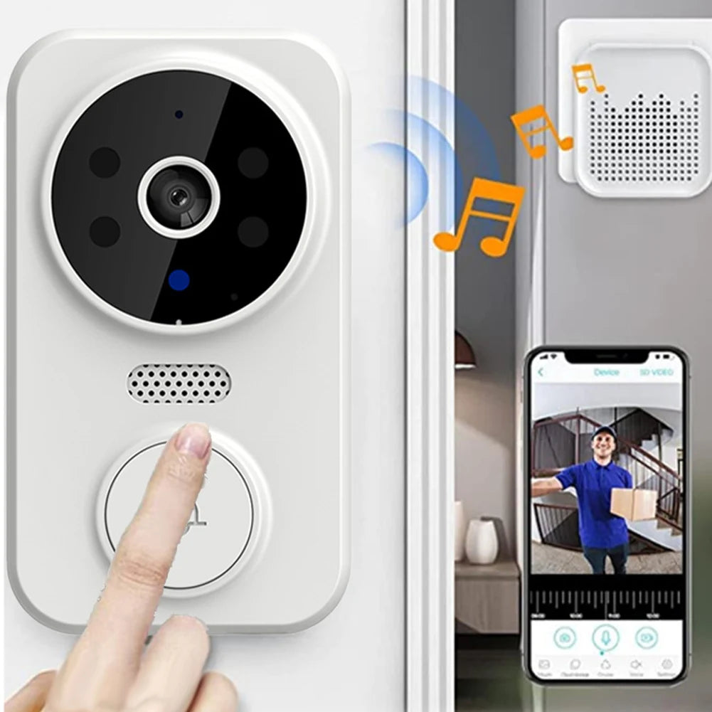 Camera Monitoring Smart Home Doorbell With Real Time Video by eprolo