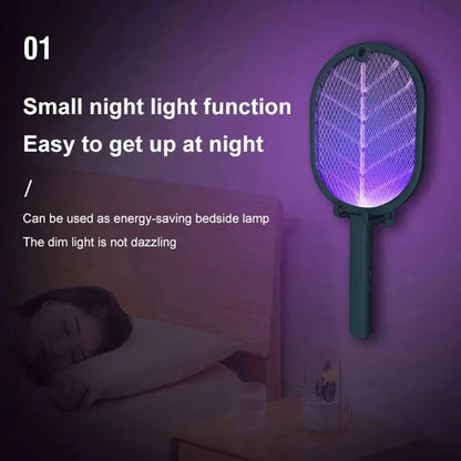Rechargeable Electric Mosquito Swatter Killer Cordless Pro by eprolo